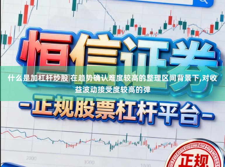 什么是加杠杆炒股 在趋势确认难度较高的整理区间背景下，对收益波动接受度较高的弹
