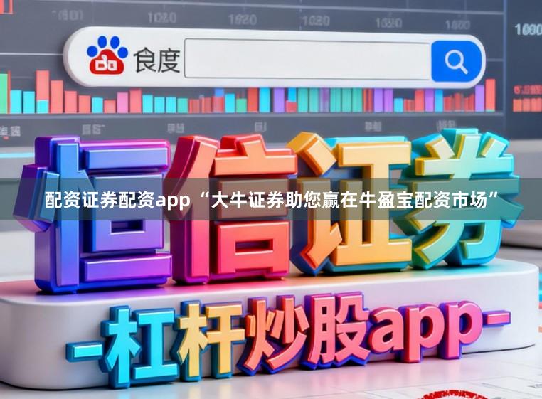 配资证券配资app “大牛证券助您赢在牛盈宝配资市场”